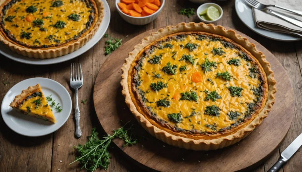 quiche carotte thon