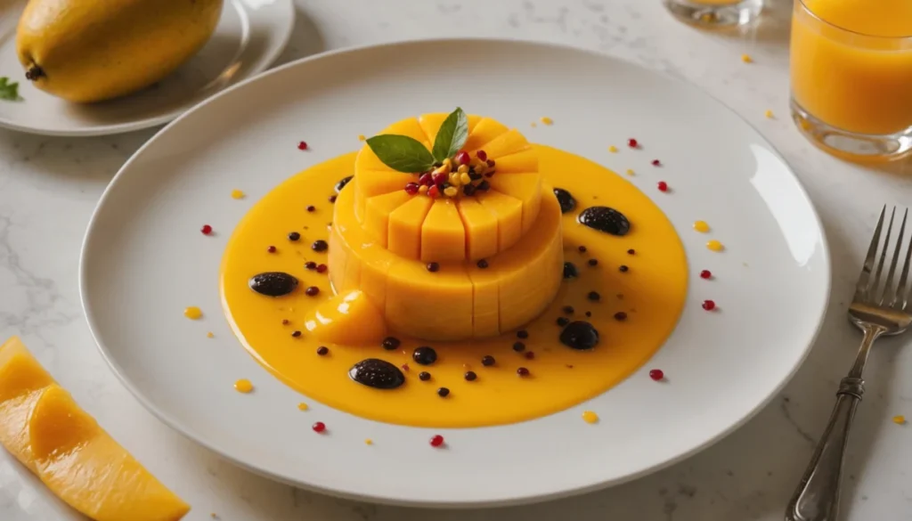 gateau mangue passion