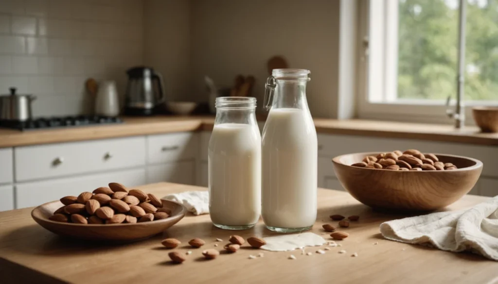 lait amande maison