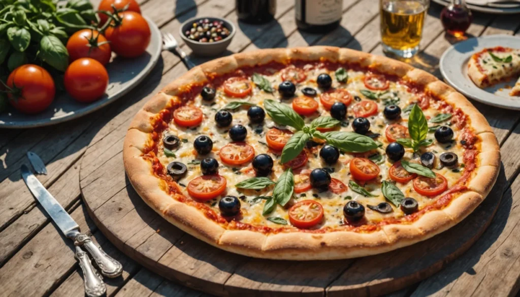 pizza provençale anchois