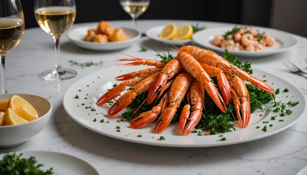 temps cuisson langoustine