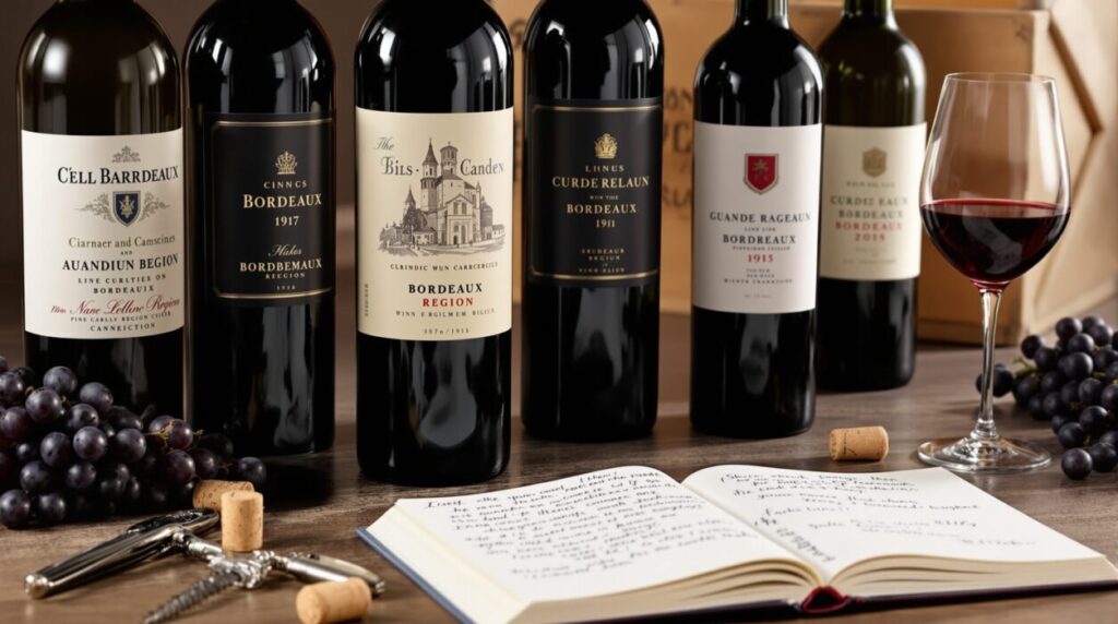 vin rouge du bordelais